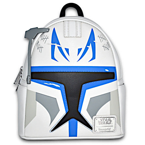 Loungefly Star Wars Captain Rex Battle Damage Cosplay Mini Backpack