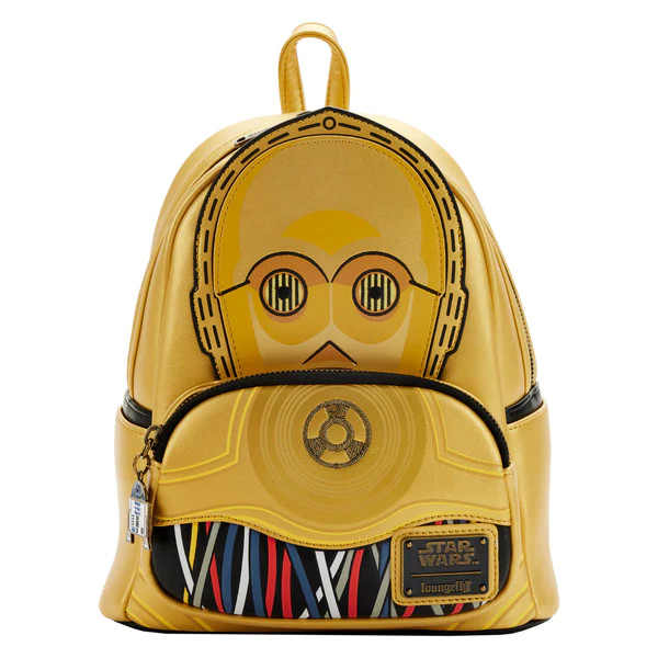 Loungefly Star Wars Celebration 2022 C-3PO Cosplay Mini Backpack