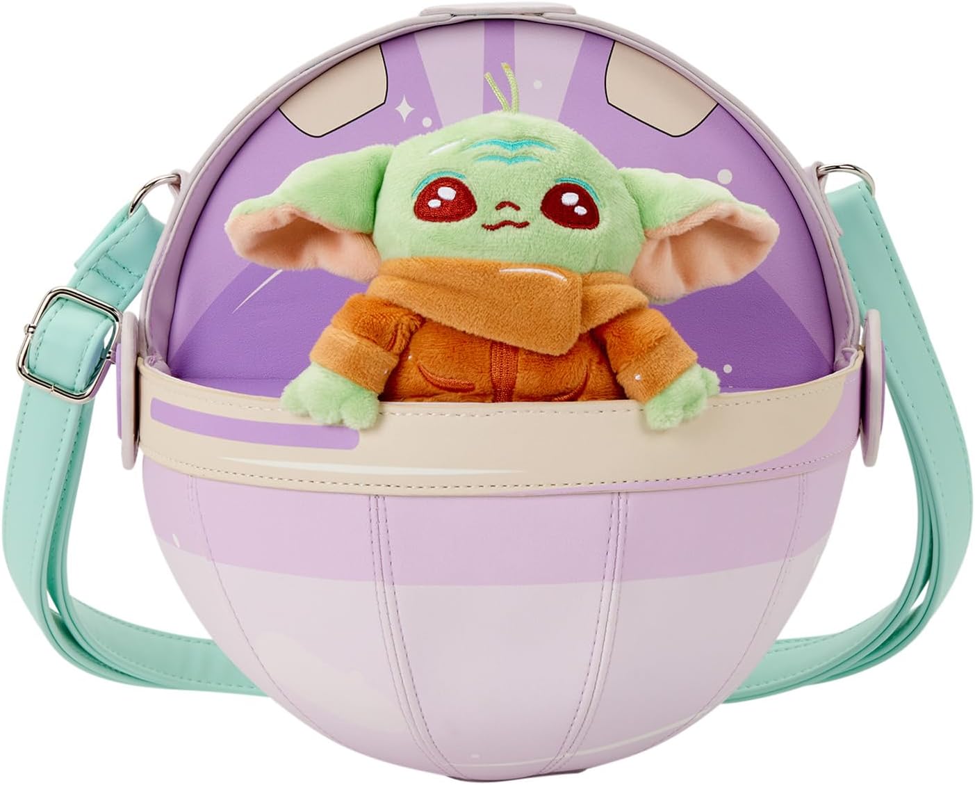Loungefly Star Wars Grogu Figural Crossbody Bag