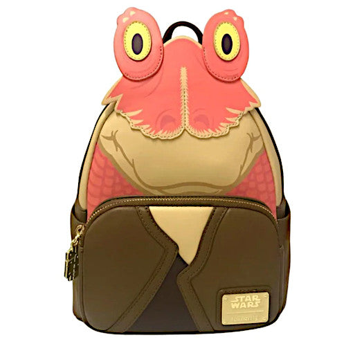 Loungefly Star Wars Jar Jar Binks Cosplay Mini Backpack