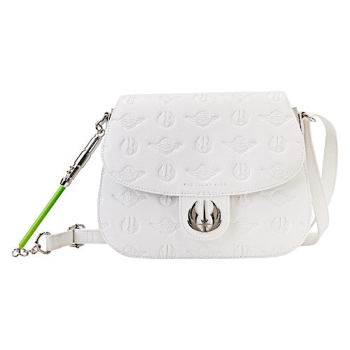 Loungefly Star Wars Light Side Saber Strap Crossbody Bag