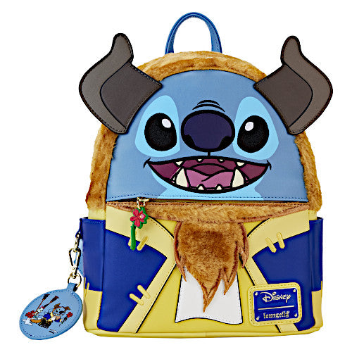 Loungefly Stitch In Beast Costume Mini Backpack