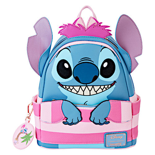 Loungefly Stitch In Cheshire Cat Costume Cosplay Mini Backpack