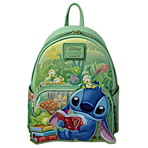 Loungefly Stitch Reading Mini Backpack