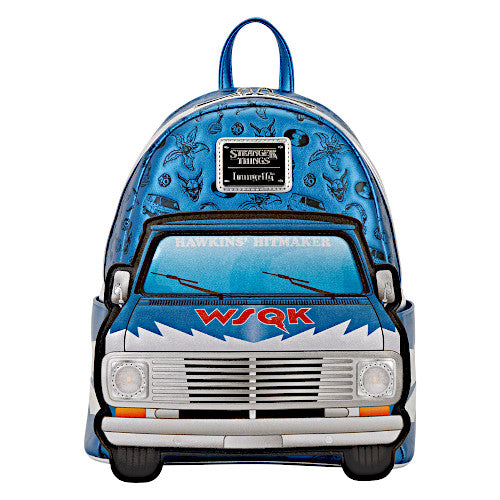 Loungefly Stranger Things 5 WSQK Van Light Up Mini Backpack