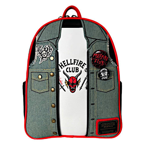 Loungefly Stranger Things Eddie Munson Hellfire Club Cosplay Mini Backpack