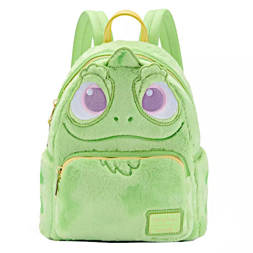 Loungefly Tangled Pascal Fuzzy Cosplay Mini Backpack