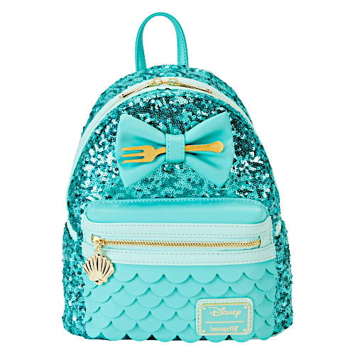 Loungefly The Little Mermaid Sequin Collection Mini Backpack