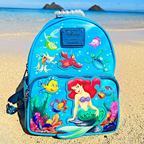 Loungefly The Little Mermaid Under The Sea Mini Backpack