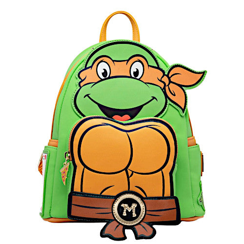 Loungefly TMNT Michelangelo Cosplay Mini Backpack