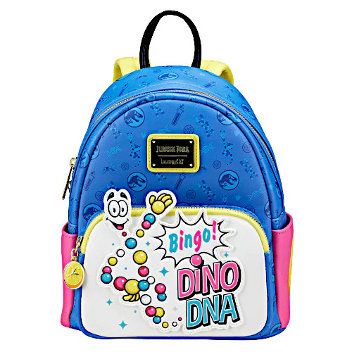 Loungefly Universal Studios Jurassic Park Mr. DNA Mini Backpack