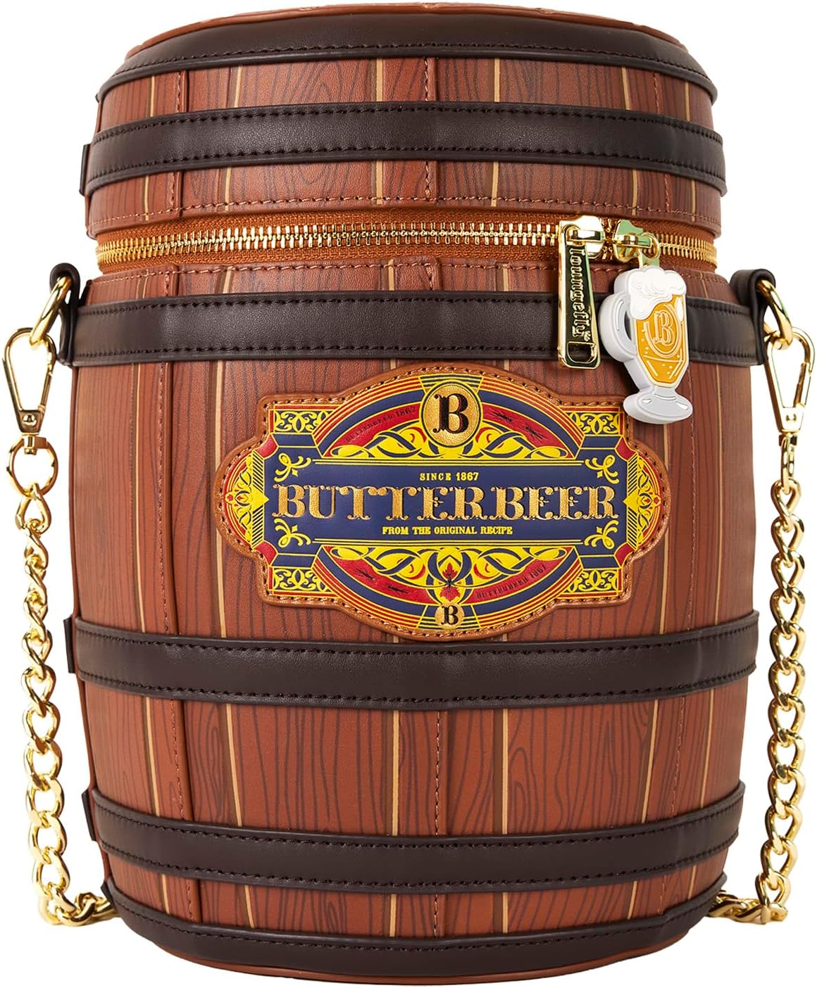 Loungefly Warner Bros Harry Potter Butterbeer Barrel Crossbody Bag