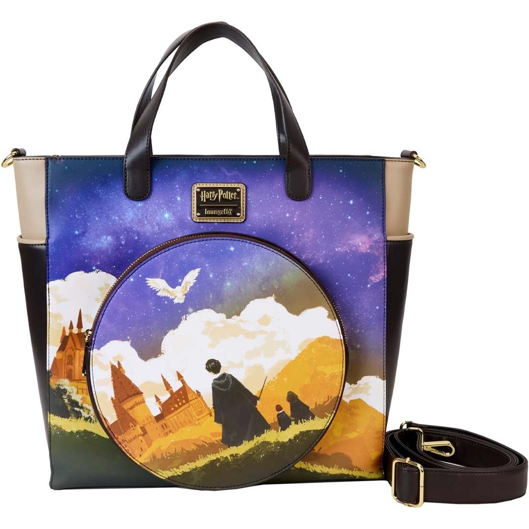 Loungefly Warner Brothers Harry Potter Hogwarts Starry Sky Convertible