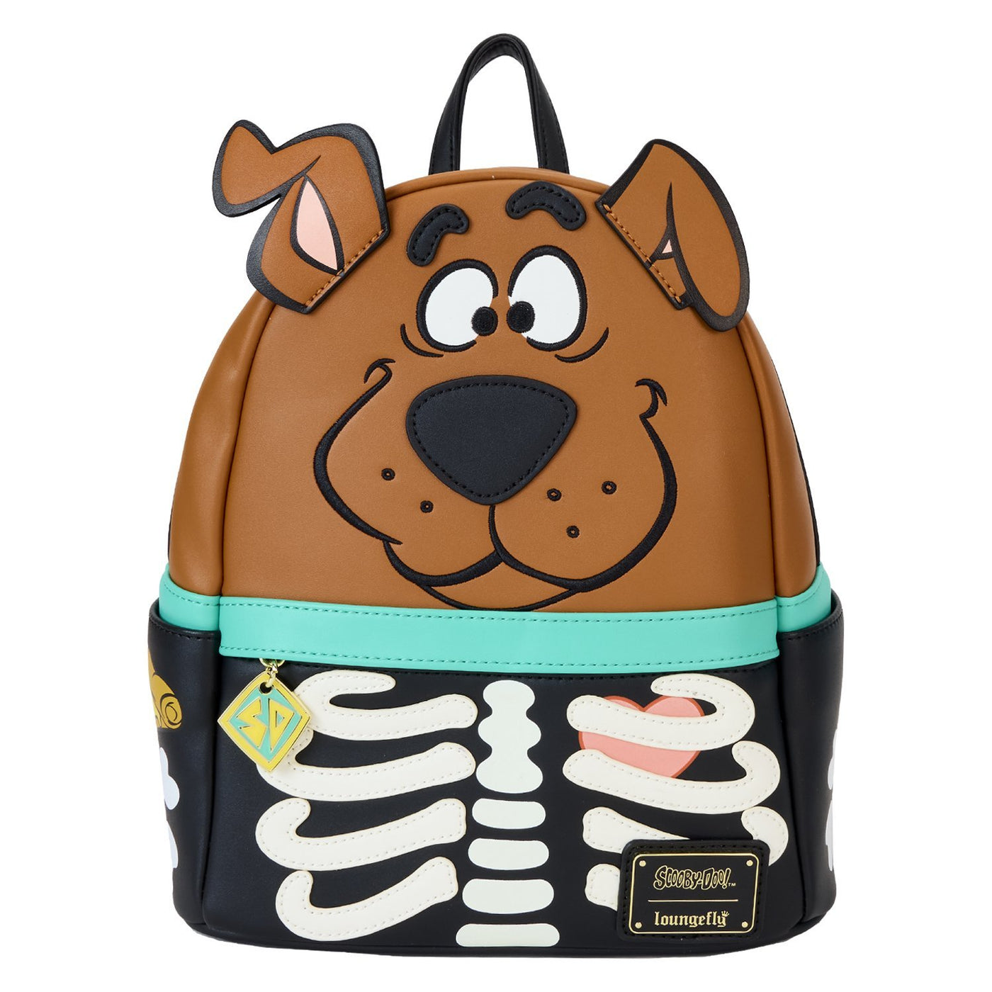 Loungefly Warner Brothers Scooby-Doo Skeleton Scooby Cosplay Mini Back