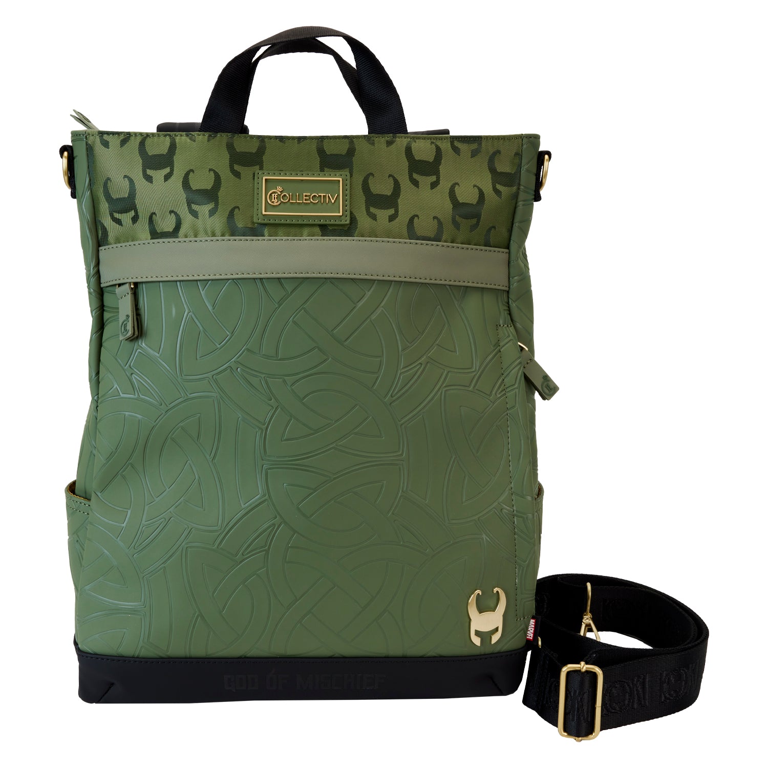 Marvel Loki The Creativ Loungefly Collectiv Convertible Tote Bag
