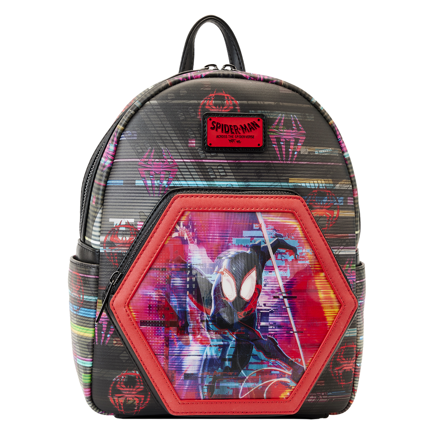 Marvel Loungefly Mini Backpack - Across the Spiderverse Lenticular