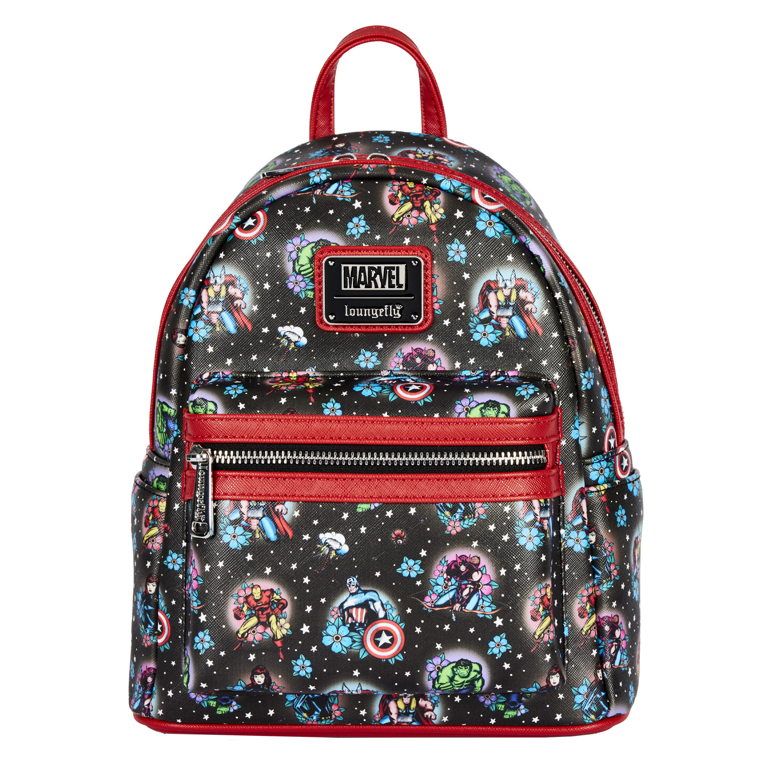 Marvel Loungefly Mini Backpack - Avengers Floral Tattoo