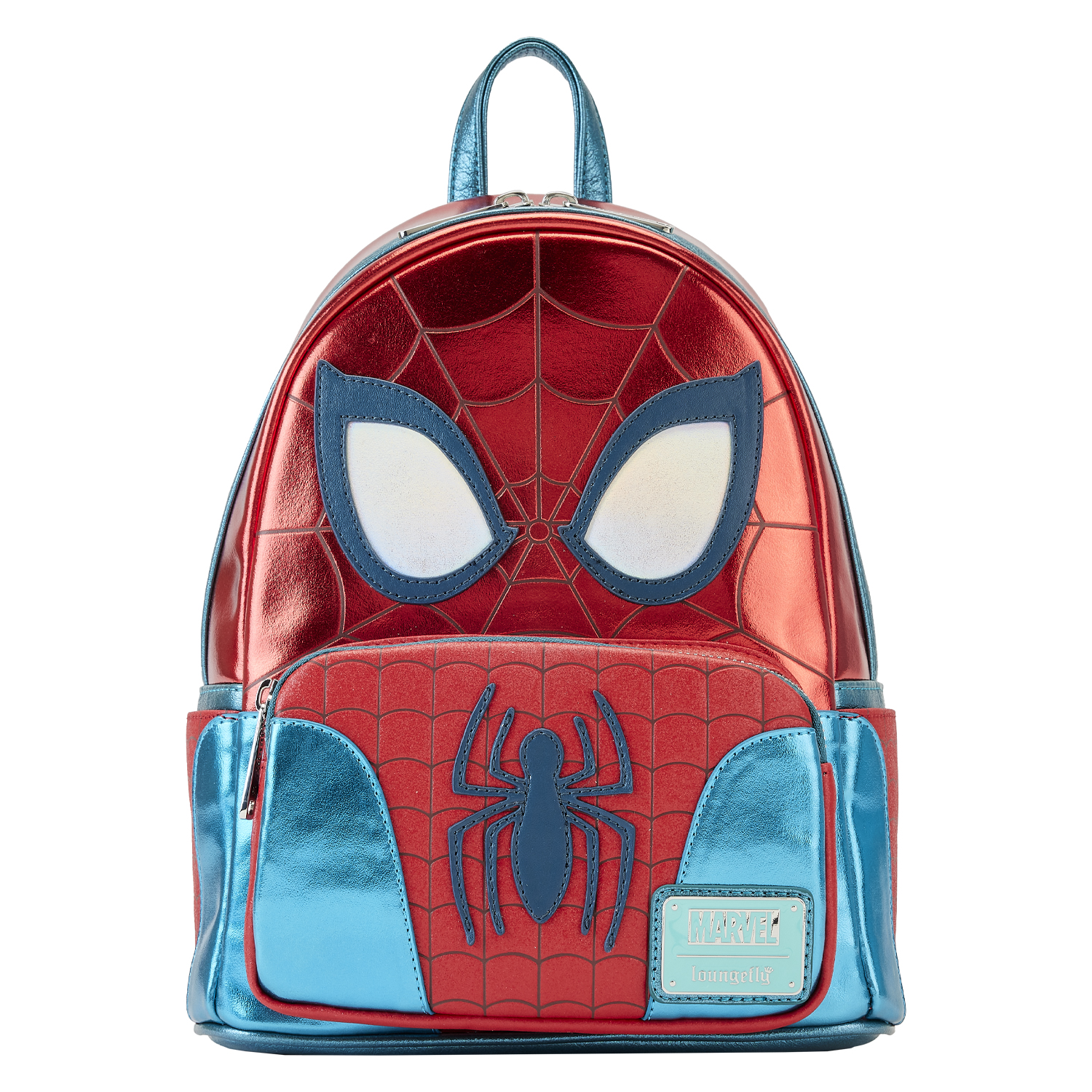 Marvel Loungefly Mini Backpack - Metallic Spiderman