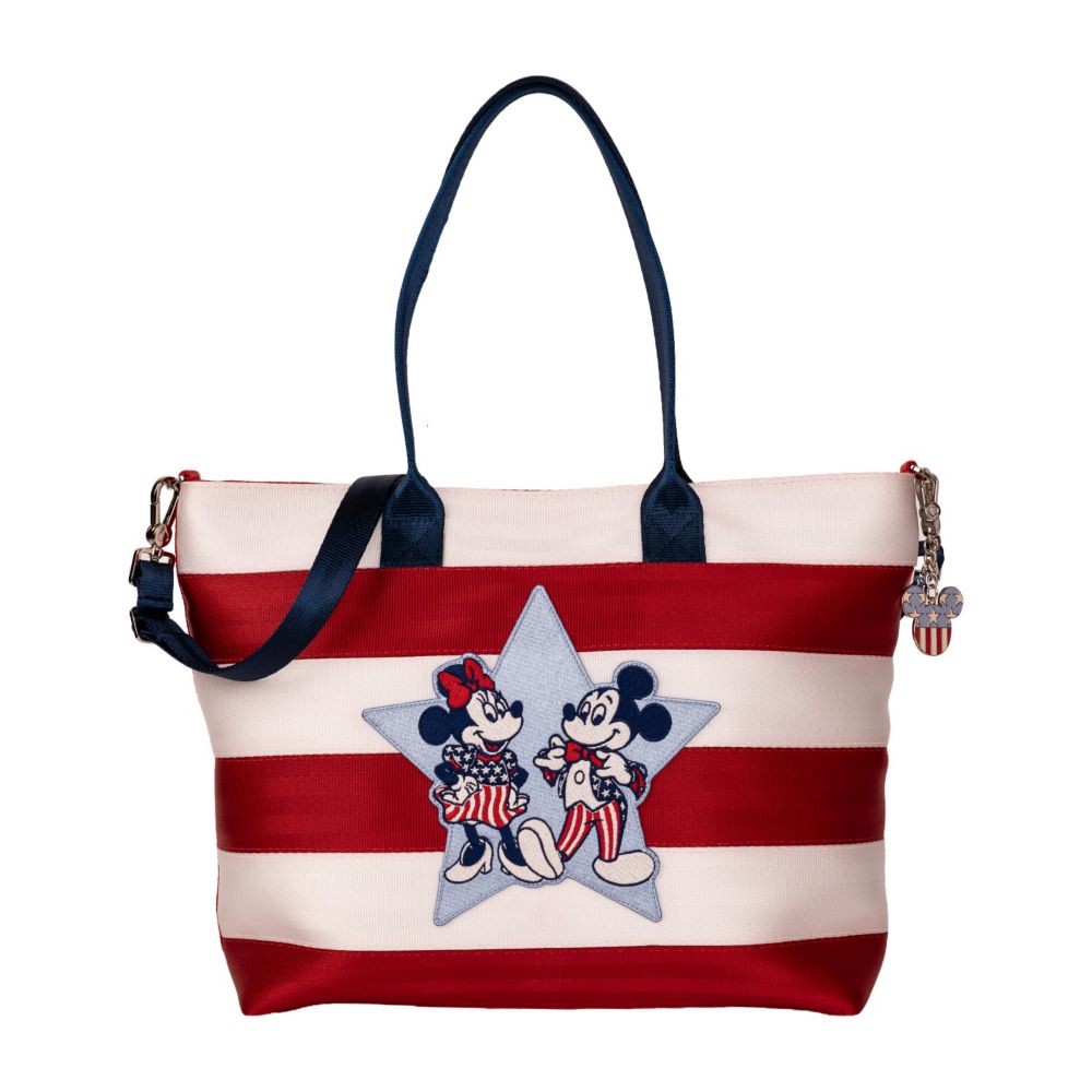 Mickey and Minnie Mouse Americana Tote Bag by Harveys