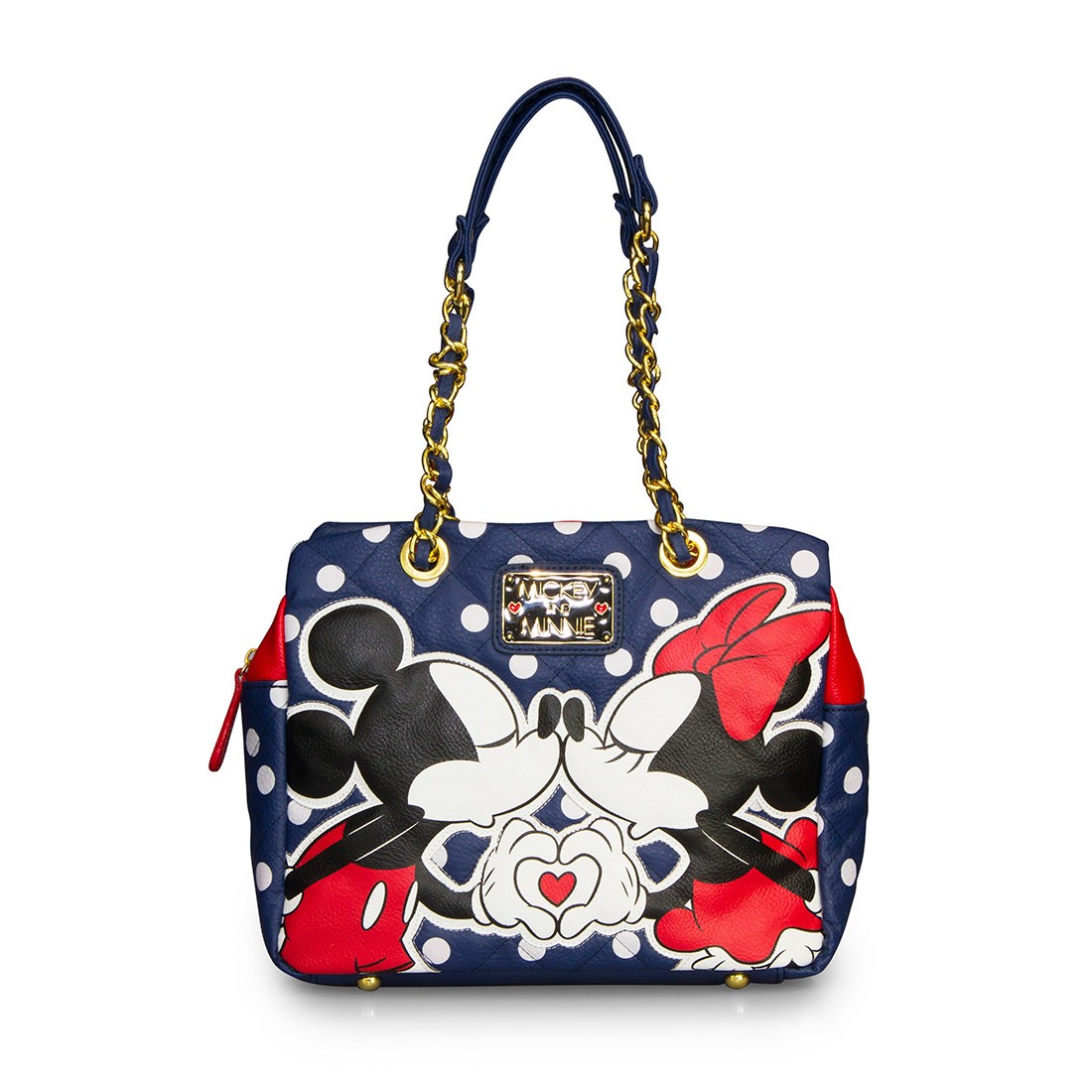 Mickey & Minnie Kissing Shoulder Bag