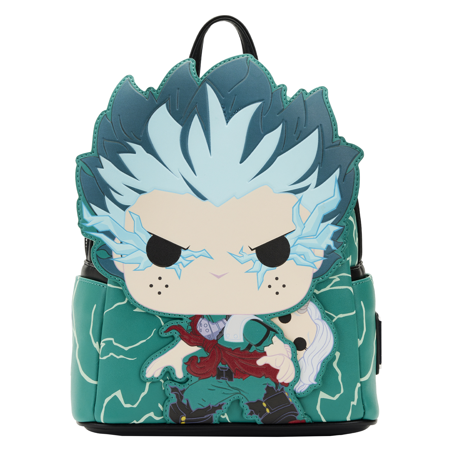 My Hero Academia Loungefly Mini Backpack - Funko Pop! Deku Infinity Glow Cosplay
