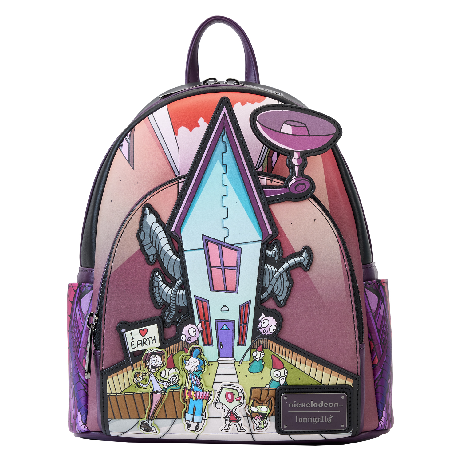Nickelodeon Loungefly Mini Backpack - Invader Zim Secret Lair