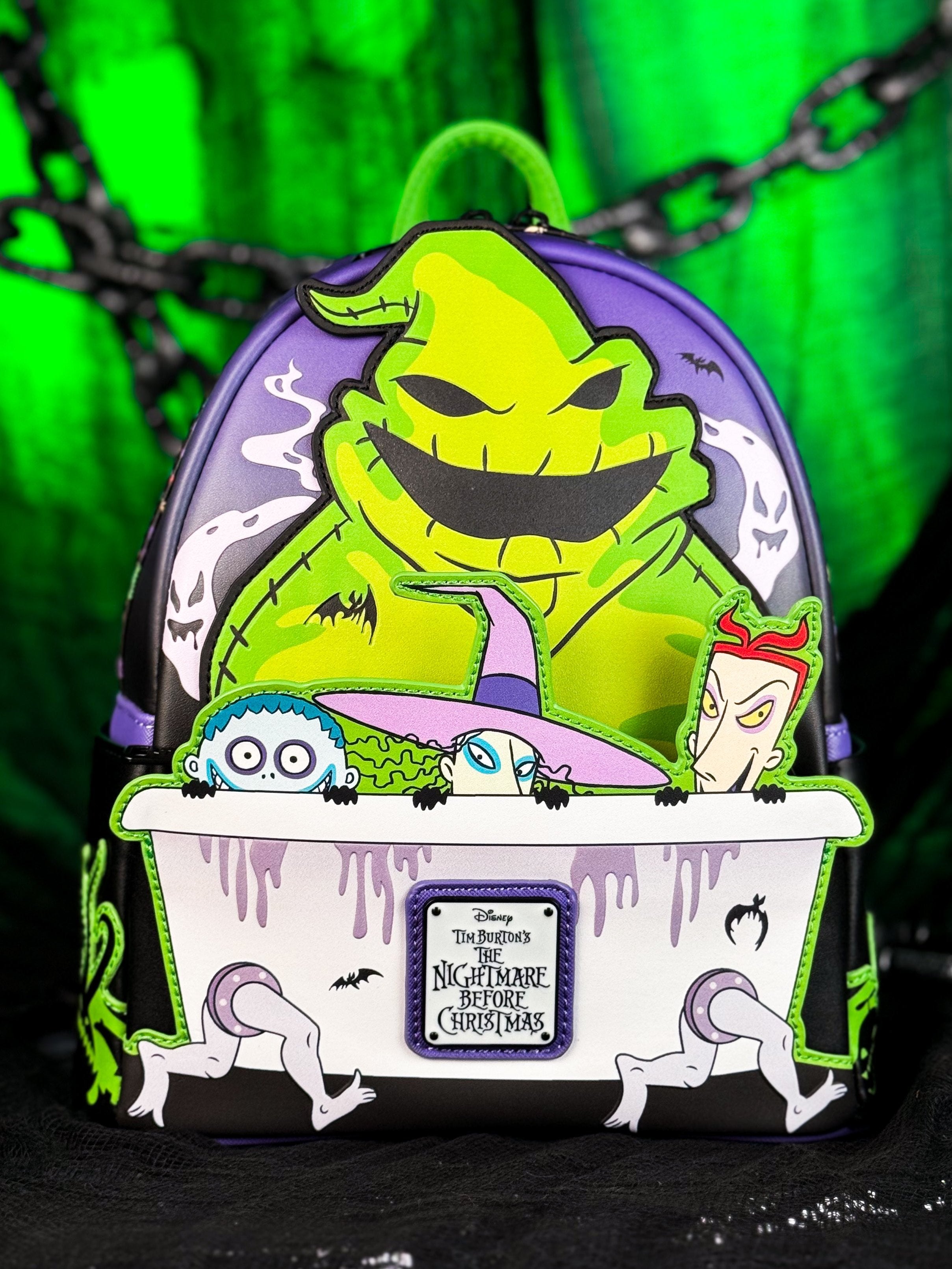 Oogie Boogie Lock Shock and Barrel Light up and Glow in the Dark Mini