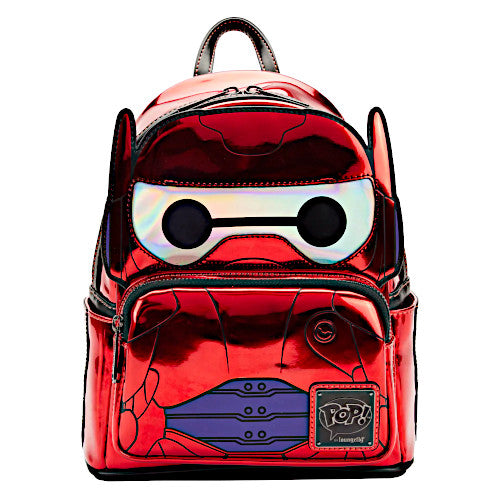 Pop! By Loungefly D23 Expo 2022 Disney Big Hero Six Baymax Battle Mode Cosplay Mini Backpack