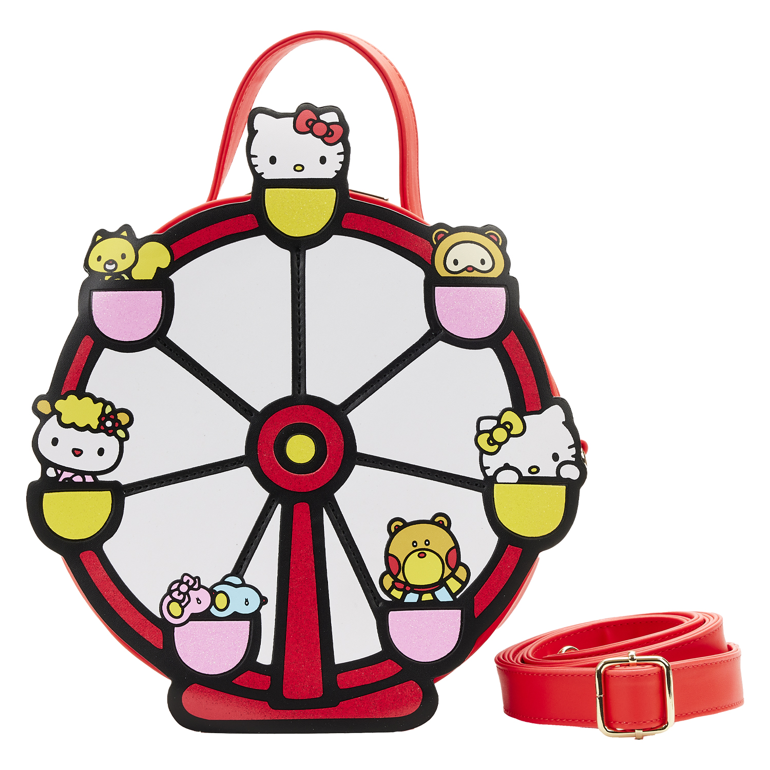 Sanrio Loungefly Crossbody Bag - Hello Kitty Carnival