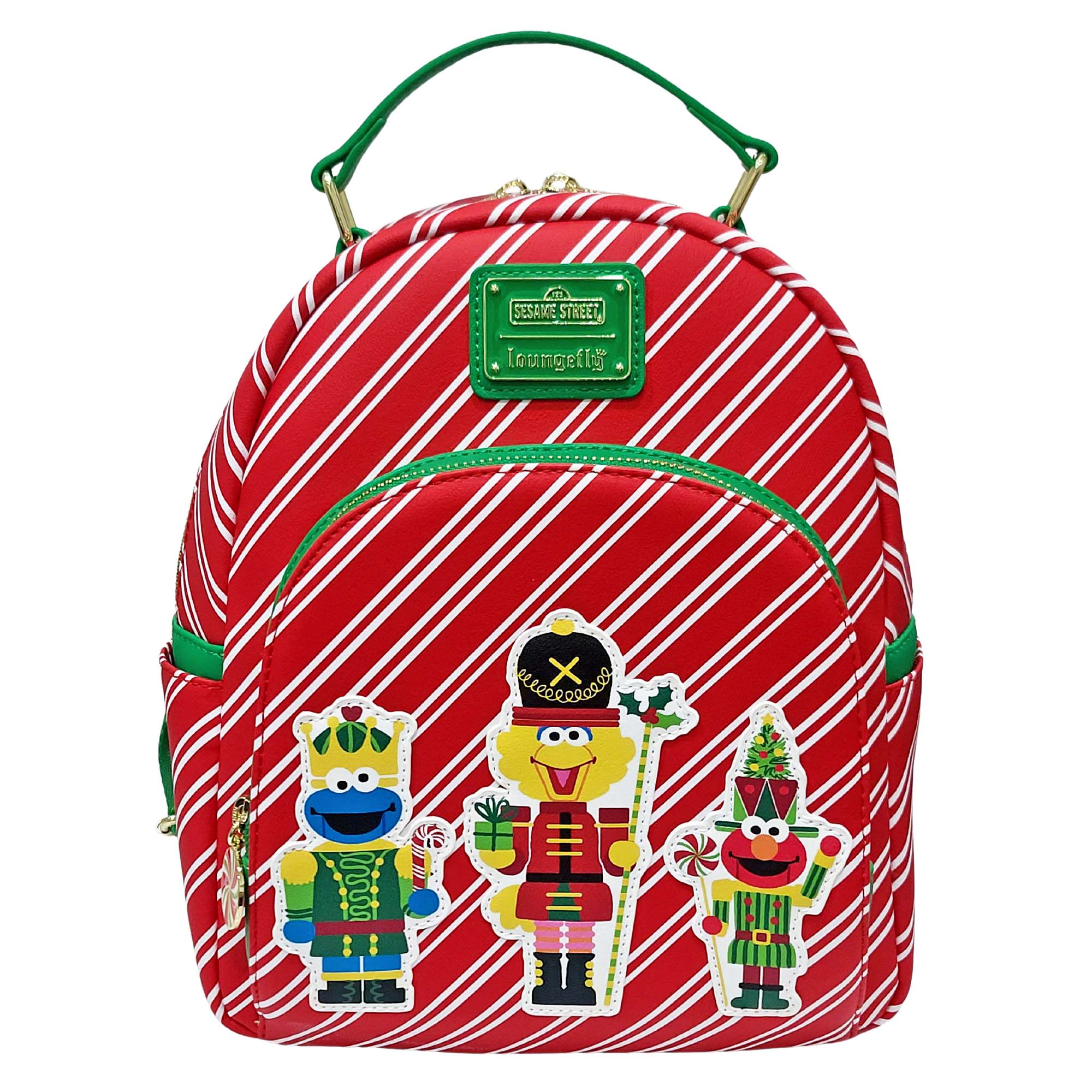 SeaWorld Loungefly Mini Backpack - Sesame Street Nutcracker