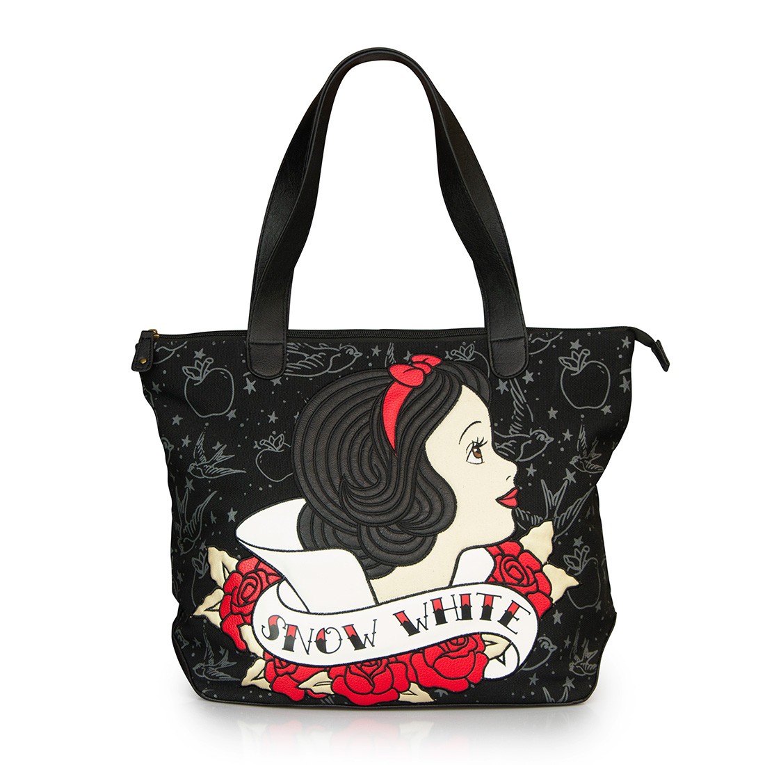 Snow White Tattoo Flash Fashion Tote Bag