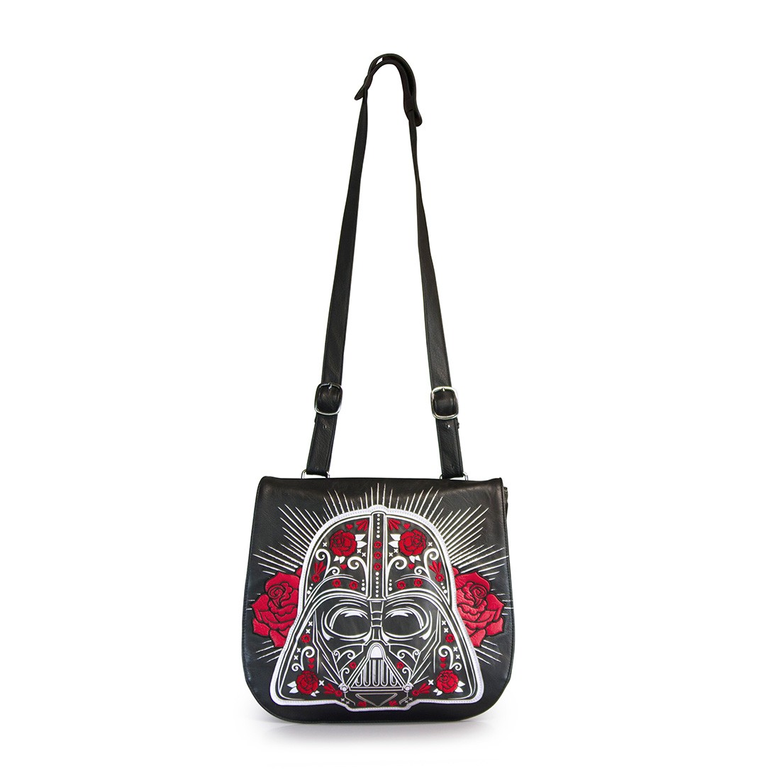 Star Wars Darth Vader Sugar Skull Roses Crossbody Bag