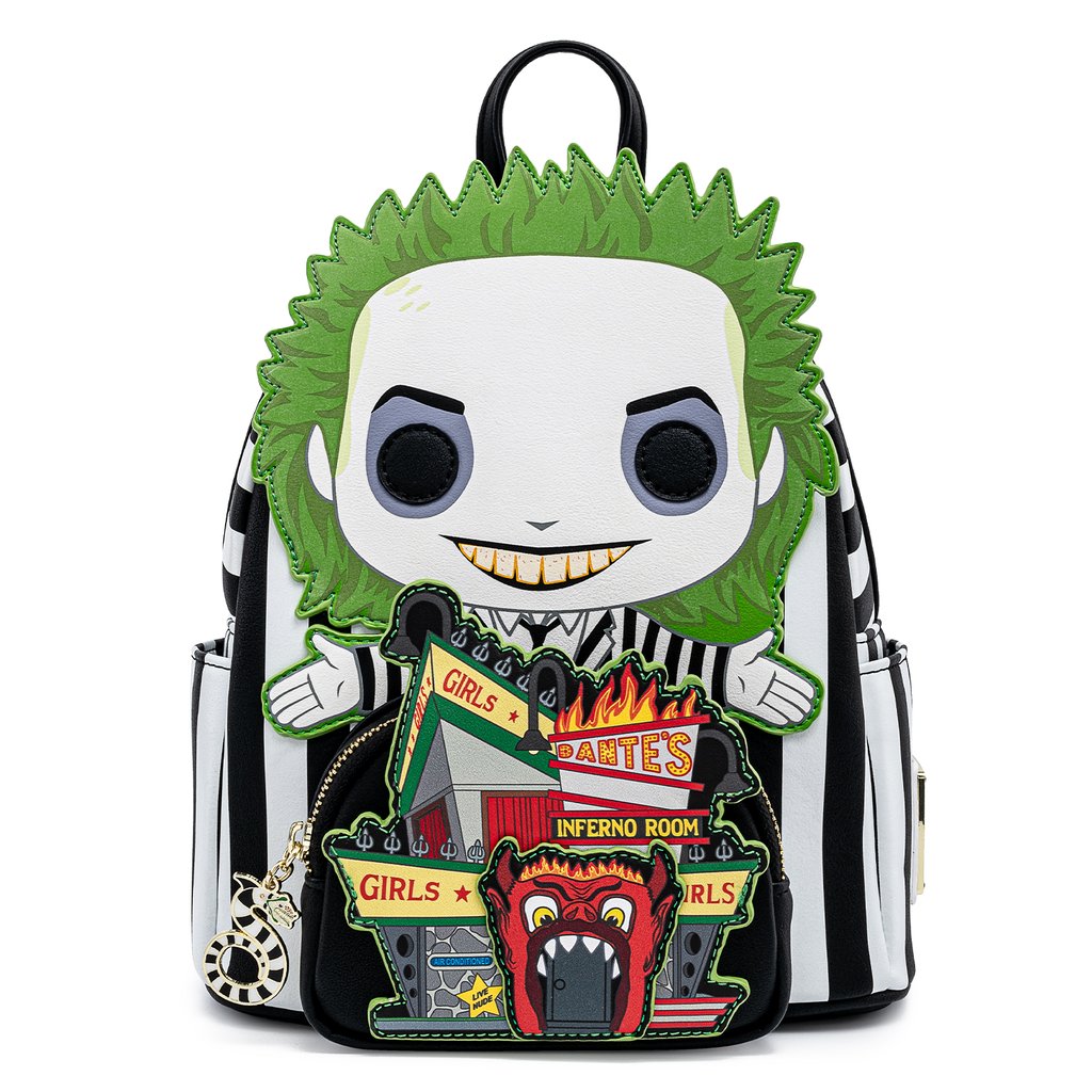 Universal Loungefly Mini Backpack - Funko Pop! by Loungefly Beetlejuice Dante's Inferno