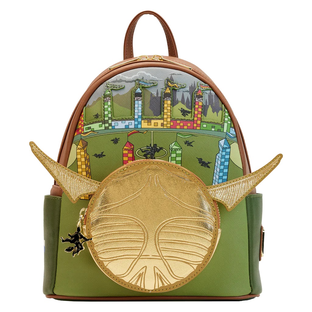 Universal Loungefly Mini Backpack - Harry Potter Golden Snitch