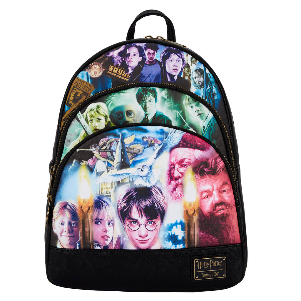Universal Loungefly Mini Backpack Harry Potter Trilogy