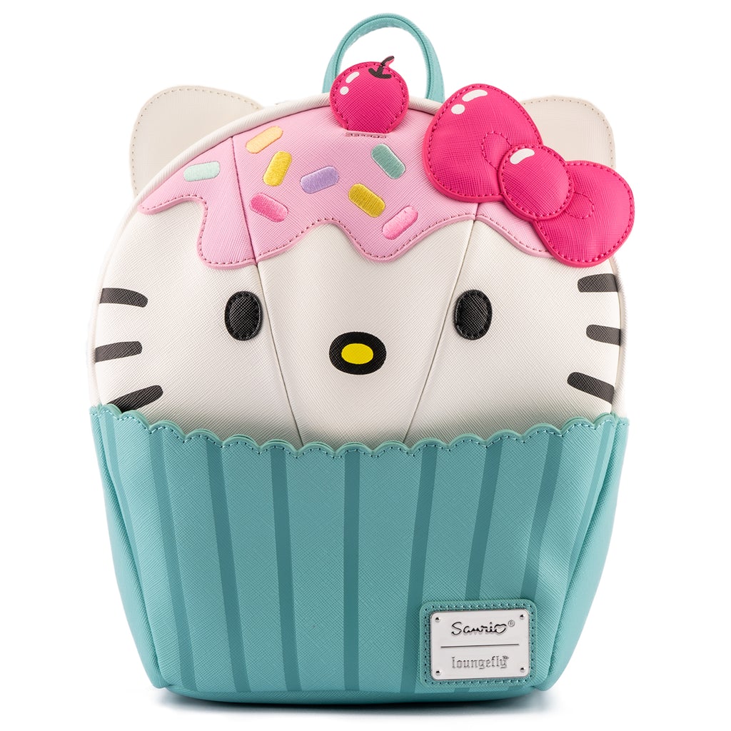 Universal Loungefly Mini Backpack - Sanrio Hello Kitty Sweet Treats Cosplay Cupcake