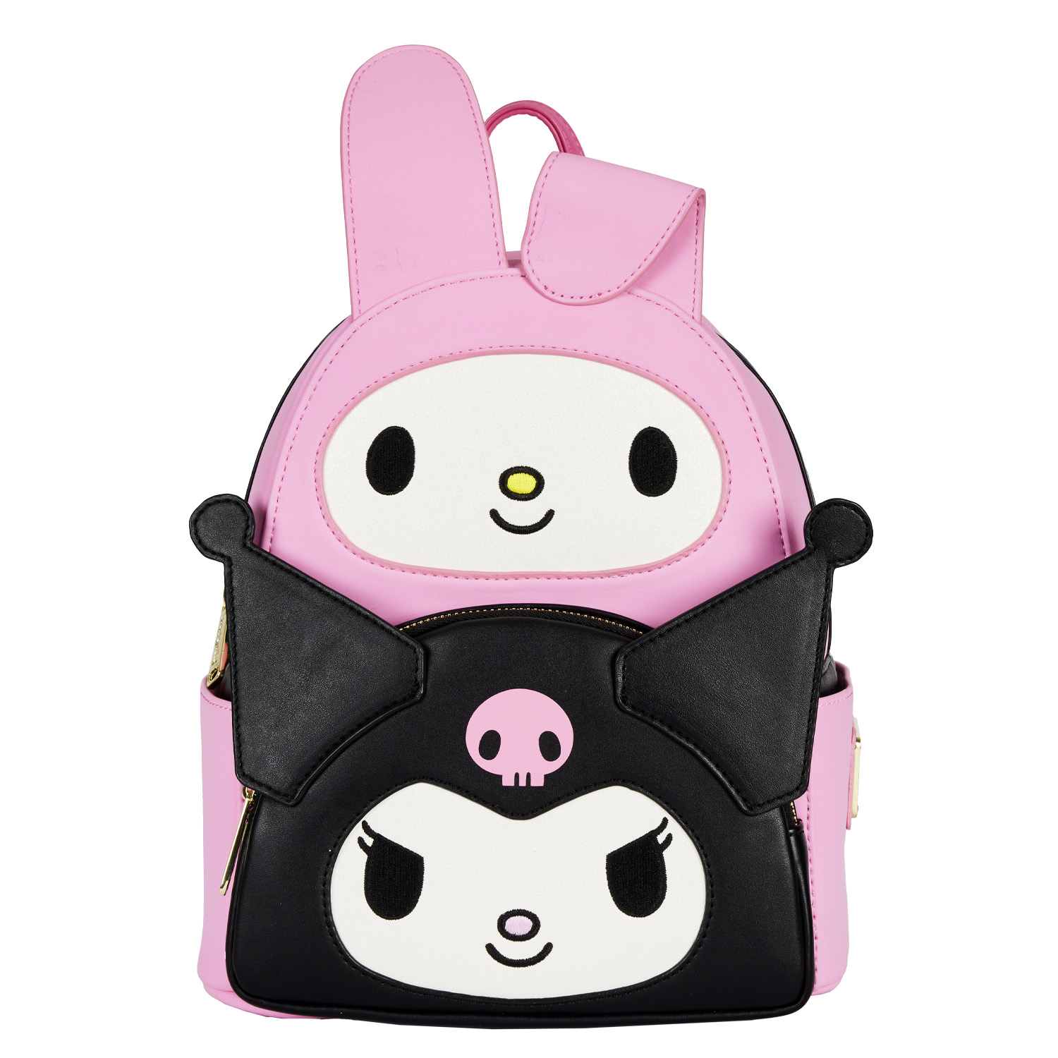 Universal Loungefly Mini Backpack - Sanrio My Melody Kuromi Double Pocket