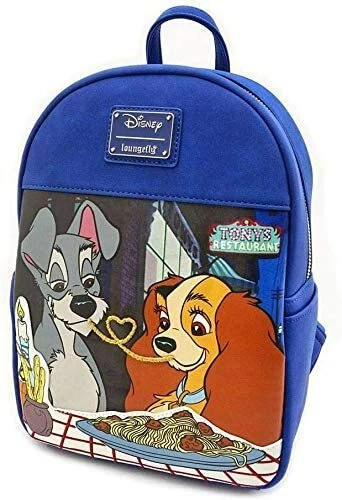 LOUNGEFLY: Disney The Lady and The Tramp Spaghetti Dinner